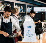 Sac de glace à cordon de serrage de 20 lb 