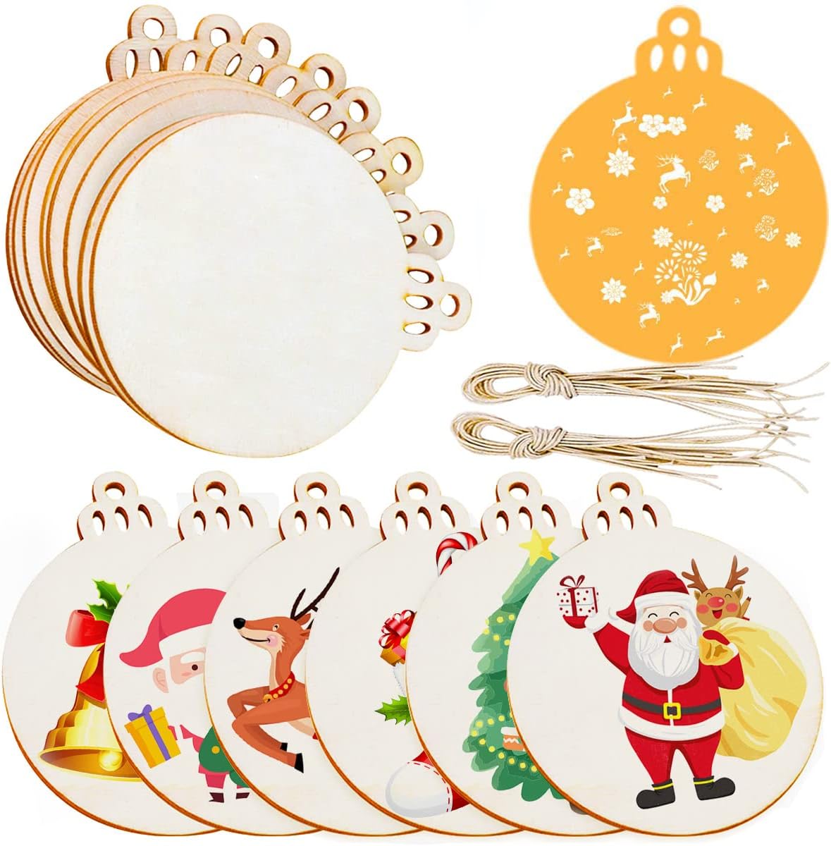 3.5inch Round Blank Wood Disc