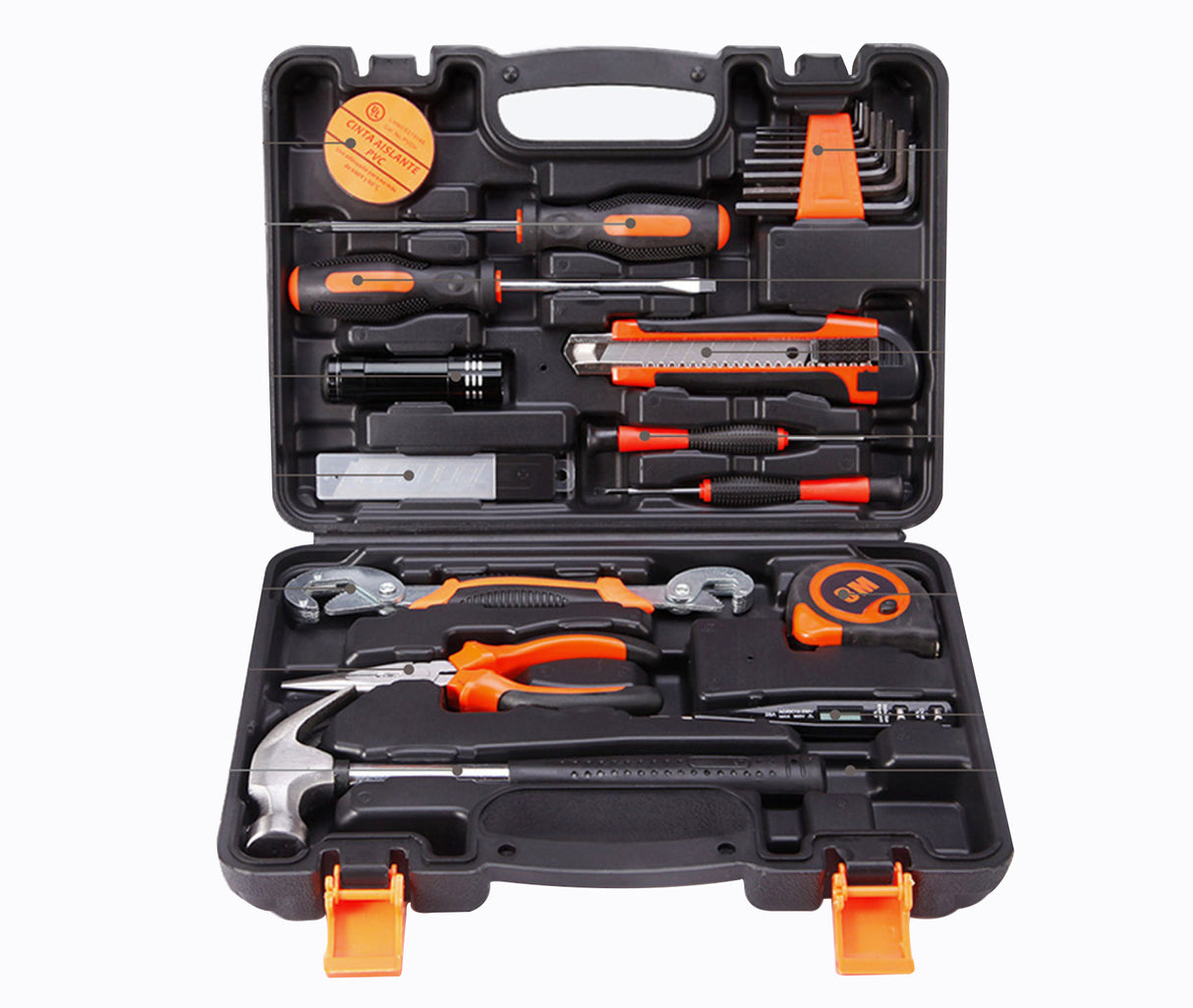 Boîte à outils 19 pièces - Par bateau 