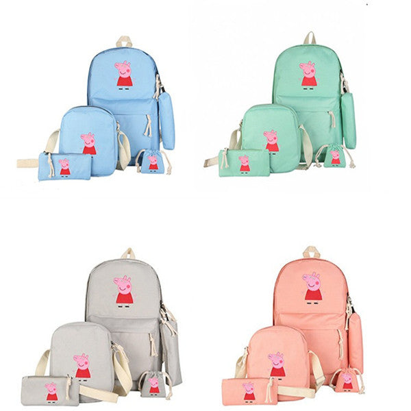 Lot de 5 sacs d'école 