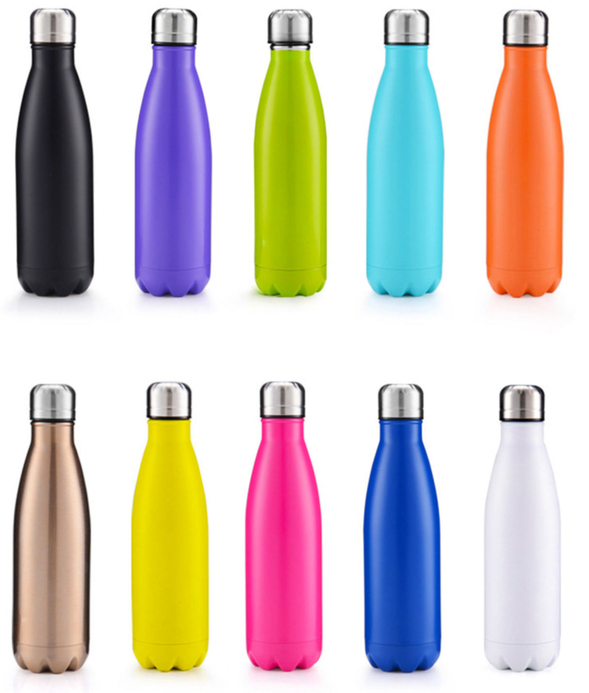 500ml Stainless Steel Bottle - By Boat