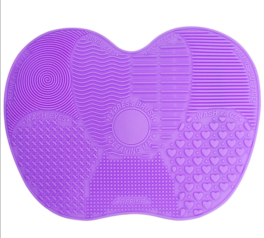 Nettoyants pour pinceaux de maquillage en silicone 