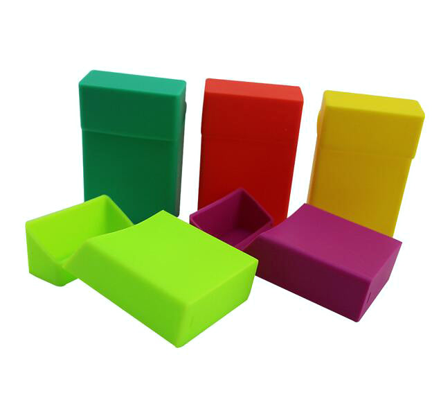 Étui à cigarettes coloré 100 % silicone 