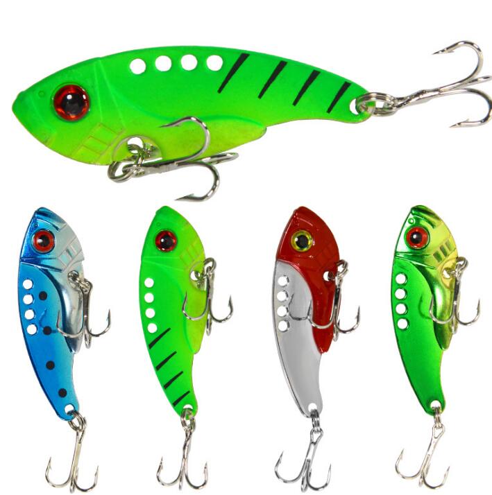 3d Eyes Metal Fishing Lure With Hook-5.5 Cm Long