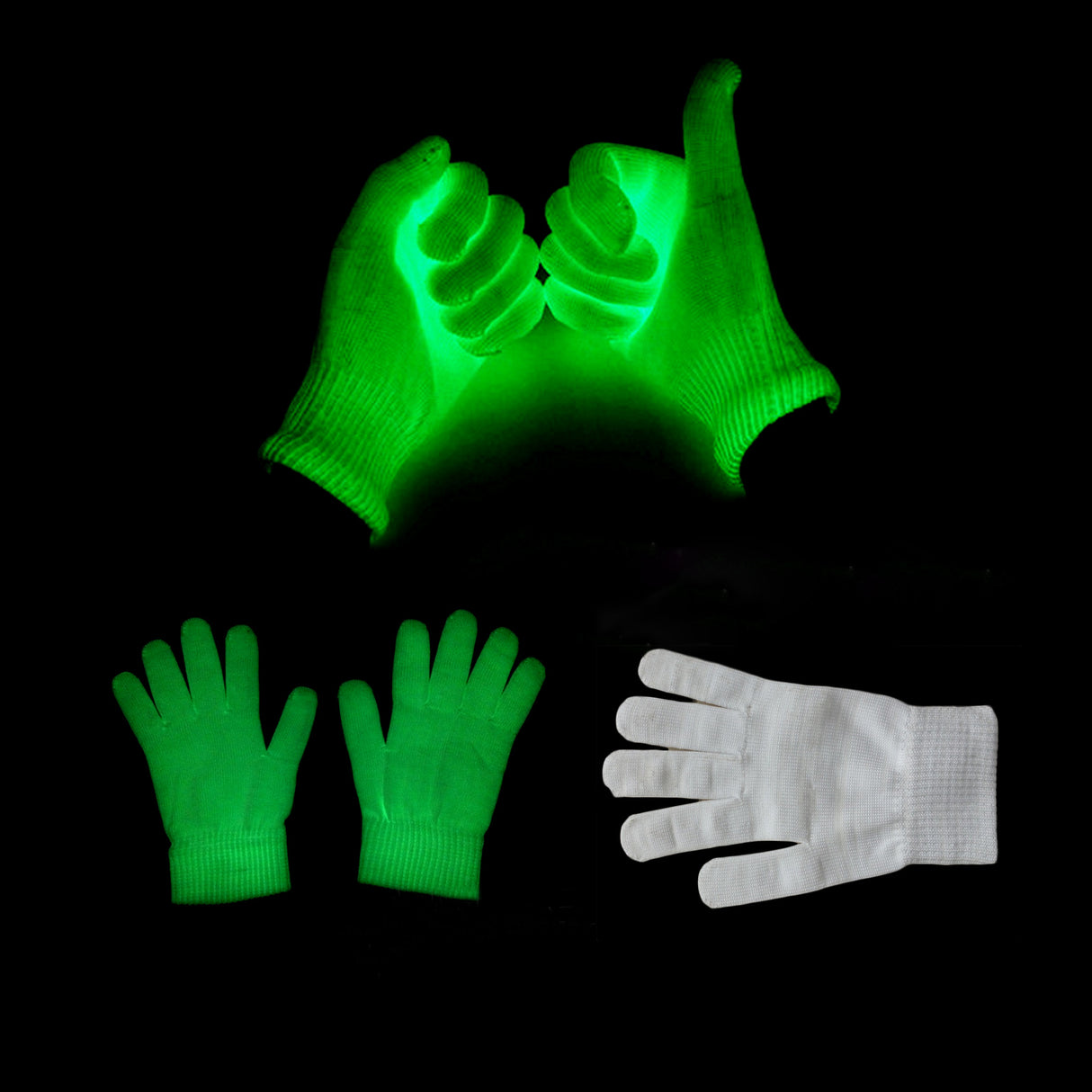 Gants phosphorescents 