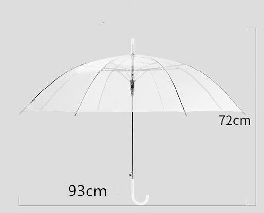 Wide Season Transparent Umbrella