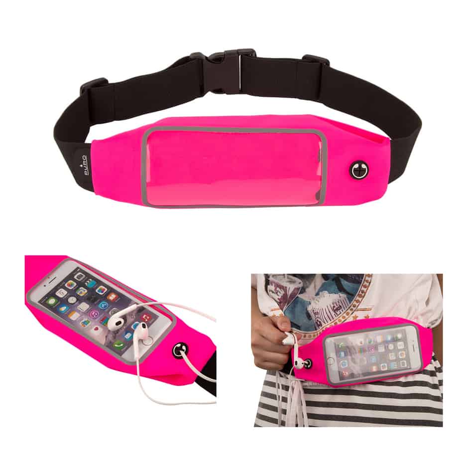 Pochette de ceinture pour coureurs d'exercice 