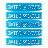 Adult 8" X 1/2" Silicone Wristband