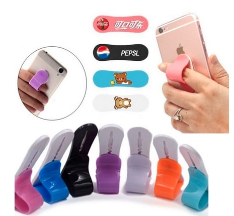 Phone Grip Holder Cell Phone Grip Strap Telescopic Phone Finger