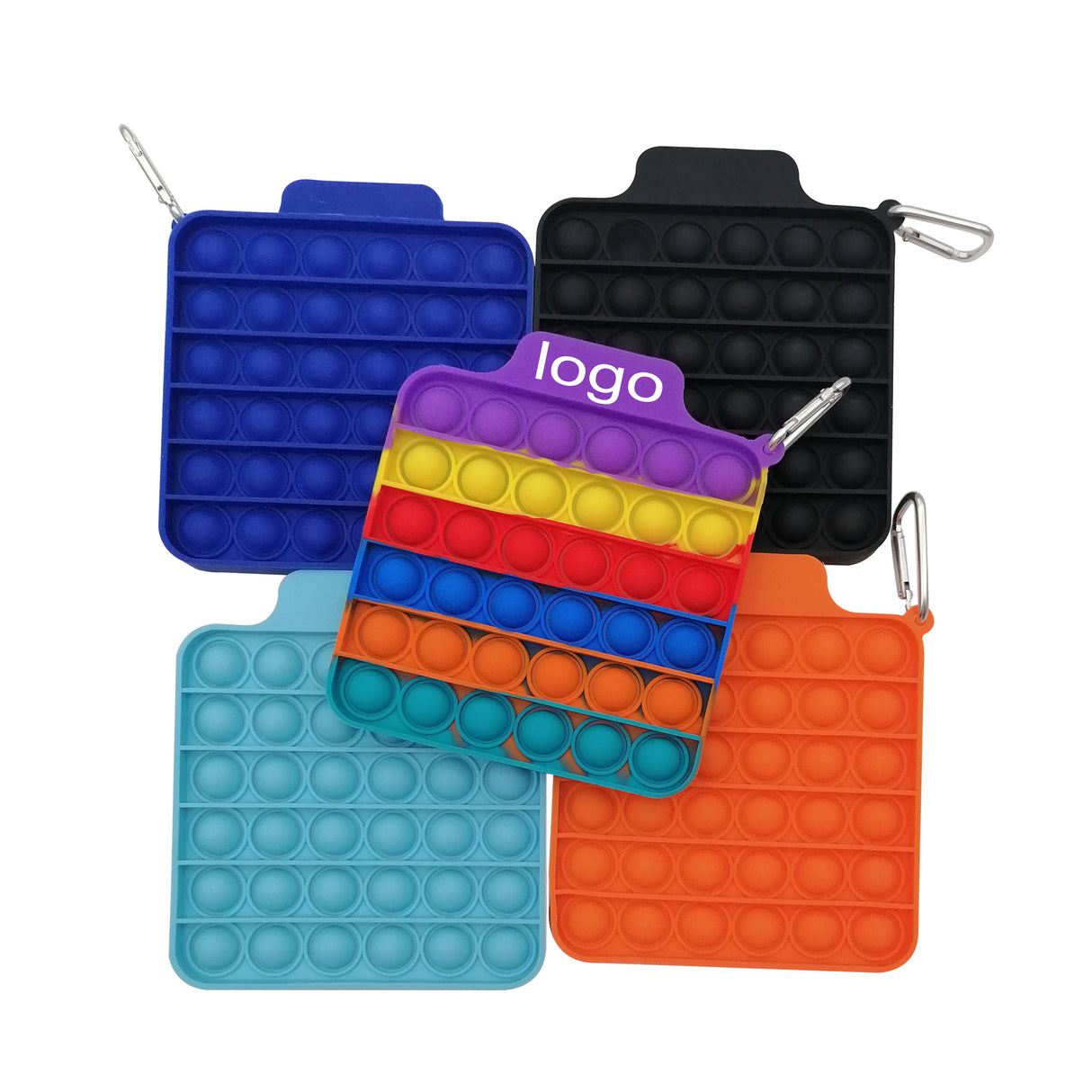 Jouets à doigts en silicone 