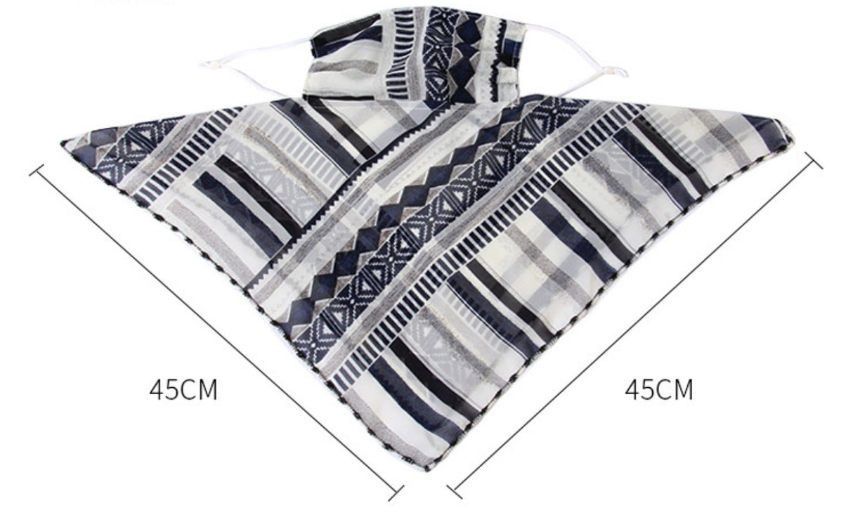 Masques tendance avec boucle d'oreille réglable 