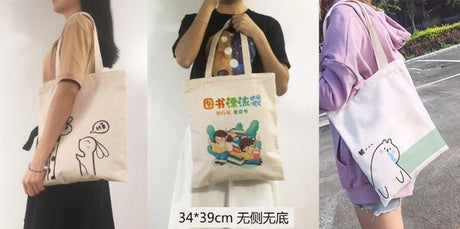 12 Oz. Double 4cp Cotton Tote Bag - Yorkn Inc✅