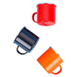12oz Camping Enamel Mug With Full Size Sparkles Dots Outside - Yorkn Inc✅