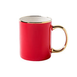 12oz Ceramic Gold Rimmed Mug - Yorkn Inc✅