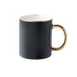 12oz Ceramic Gold Rimmed Mug - Yorkn Inc✅