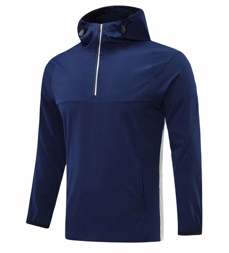 1/4 Zip Pullover Jacket With Pockets - Yorkn Inc✅