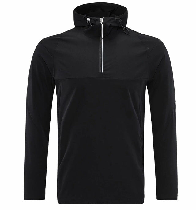 1/4 Zip Pullover Jacket With Pockets - Yorkn Inc✅