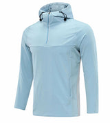 1/4 Zip Pullover Jacket With Pockets - Yorkn Inc✅