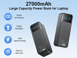 140w 27000 Mah Fast - charge Laptop Power Bank - Yorkn Inc✅