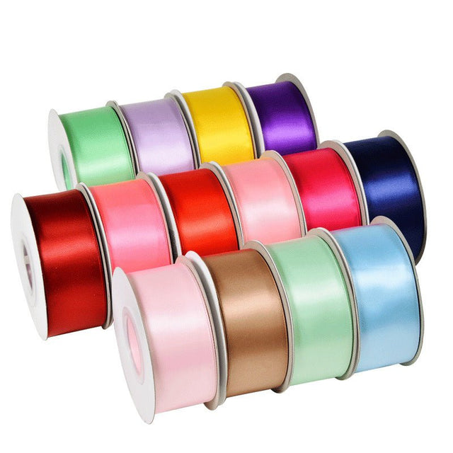 1.5 Inch Double Face Solid Satin Ribbon - Yorkn Inc✅