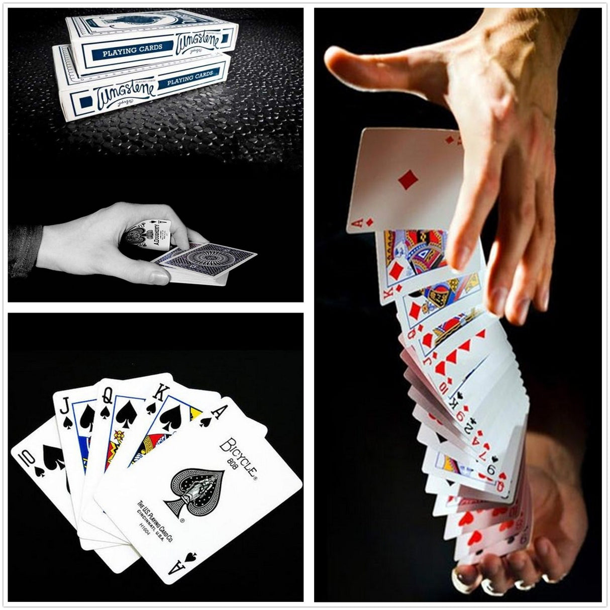 Cartes à jouer en papier 