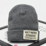 Beanie With Label Logo
