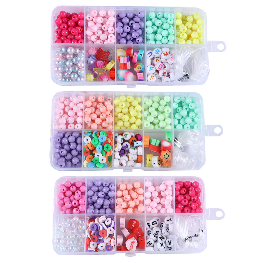 Beads Kit With Grid Box For Storage
