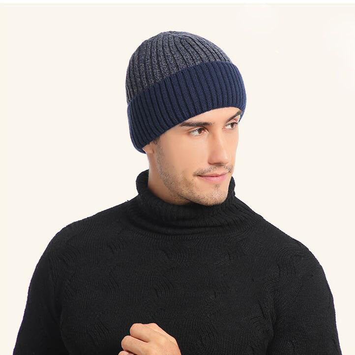 Winter Beanie For Men Soft Fleece Lining