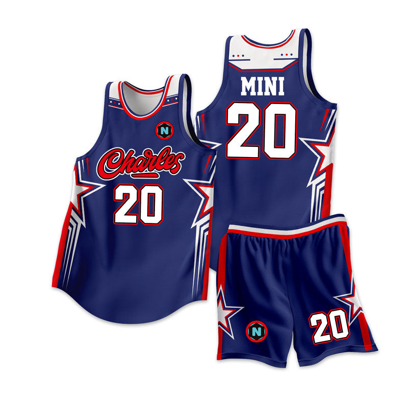 Ensemble 2 pièces maillot de basket-ball 