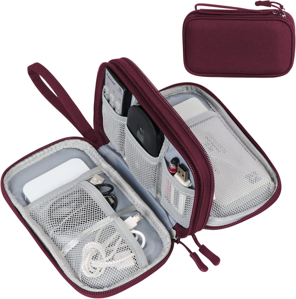 Electronic Cable Organizer Pouch