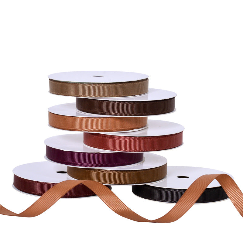 Rouleau de ruban gros-grain vierge de 7/8 po 