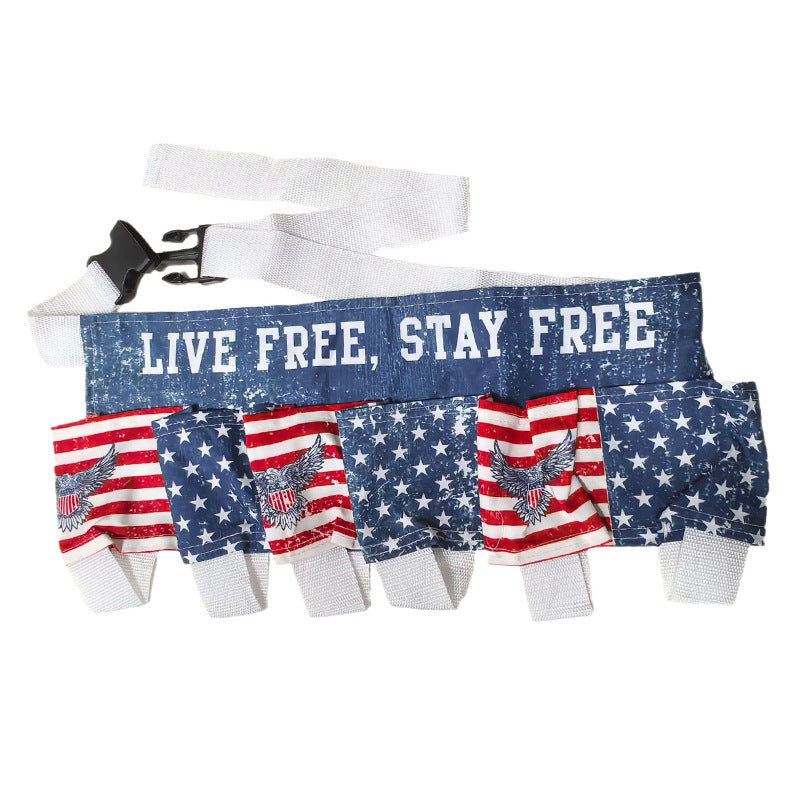 6pcs Can Holder Waist Fanny Pack Belt