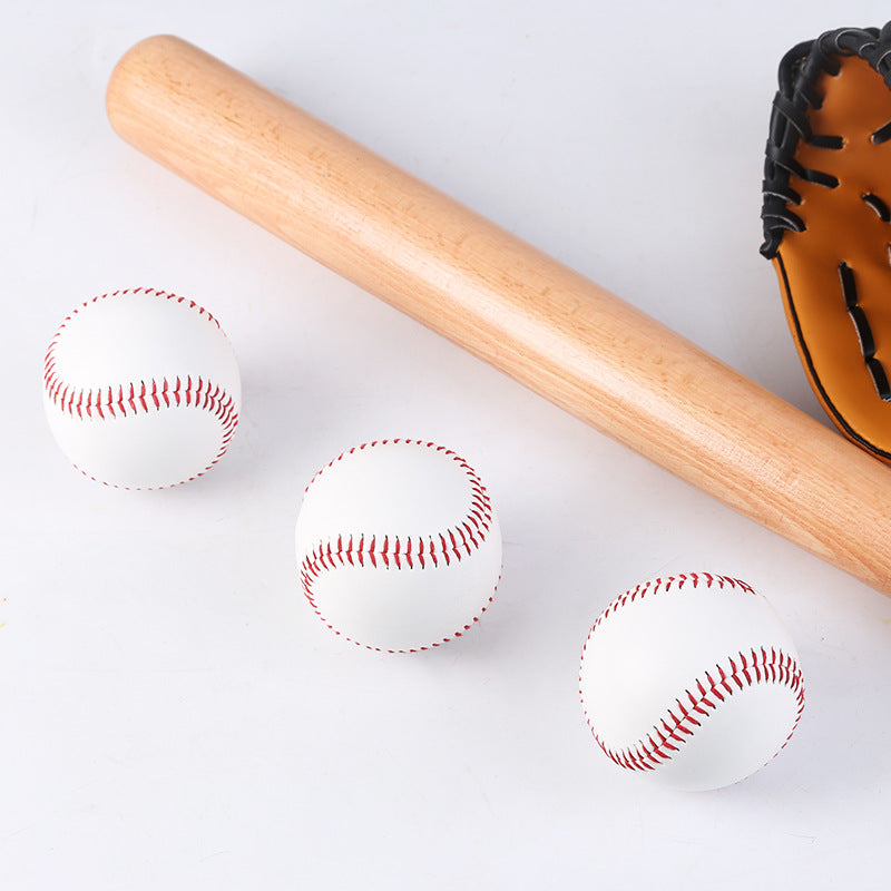 Batte de baseball en cuir synthétique et bois 