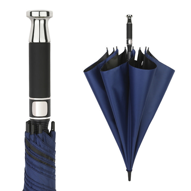 Parapluie de golf classique léger à 8 baleines avec sac de transport 