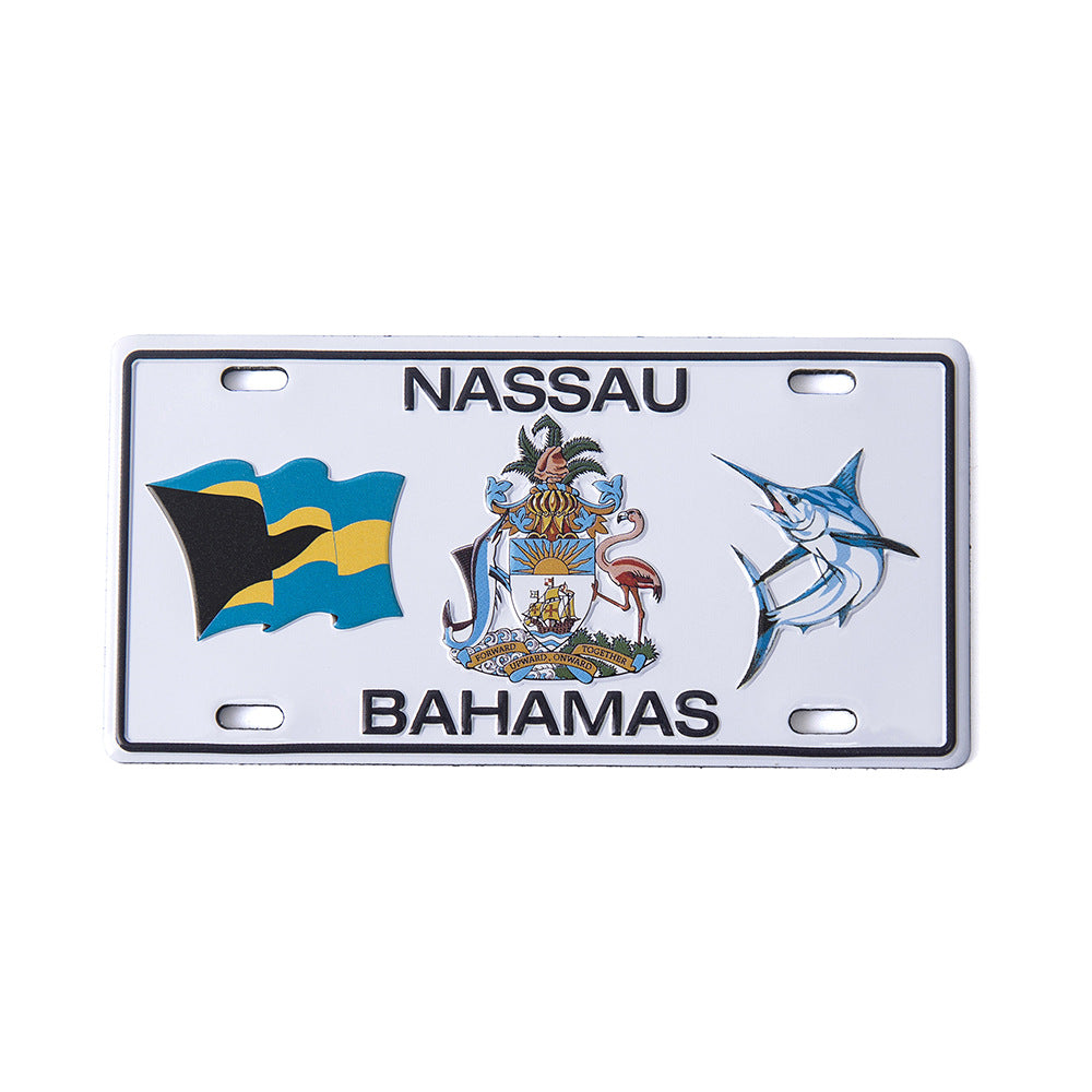 Aimant de réfrigérateur magnétique doux en alliage d'aluminium personnalisé 