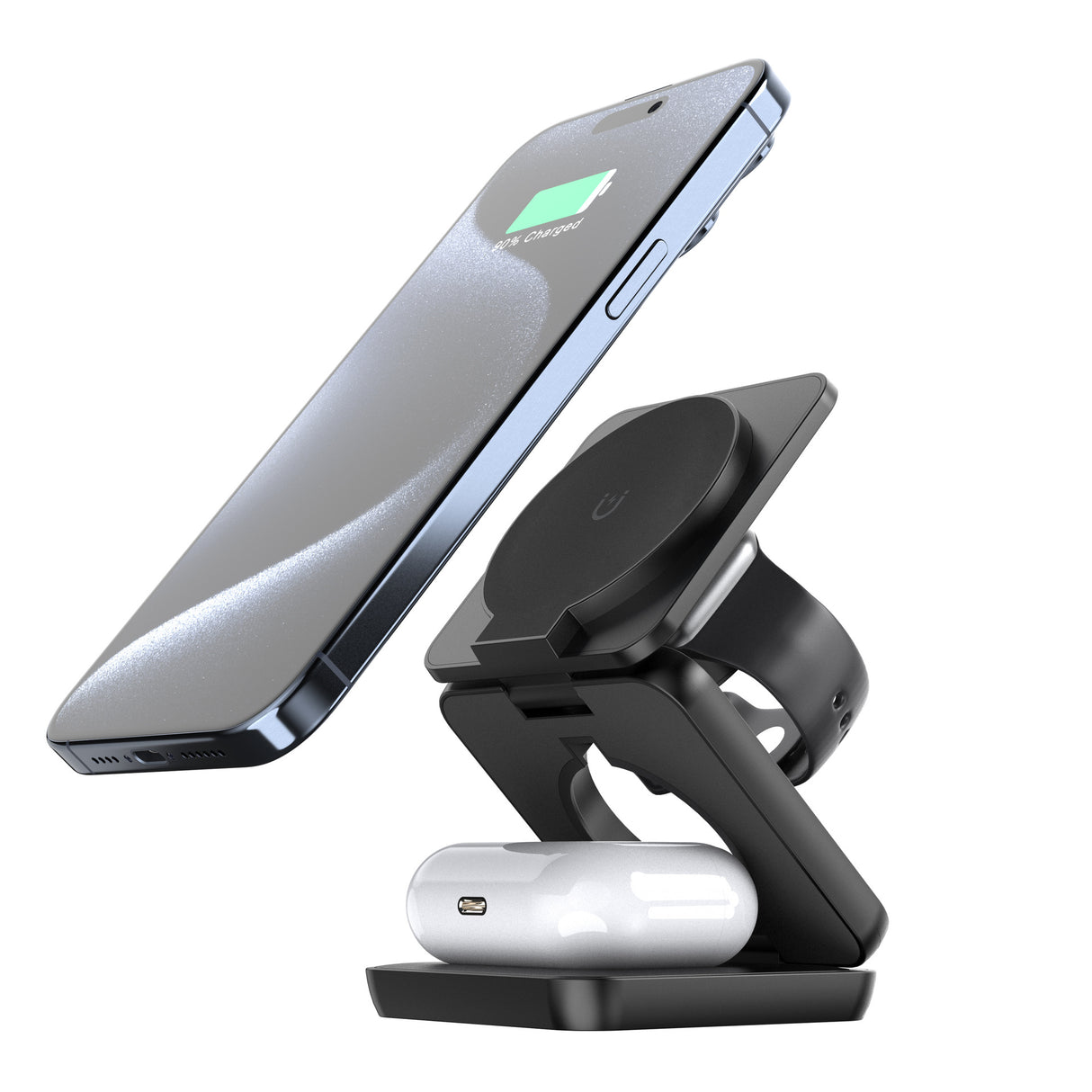 3 In 1 Foldable Wireless Charging Stand