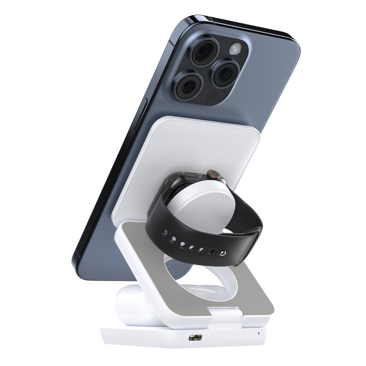 3 In 1 Foldable Wireless Charging Stand