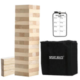 Wood Blocks Set Giant Jenga Wth Carrying Bag - By Boat
