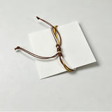 Adjustable String Bracelet With Paper Card