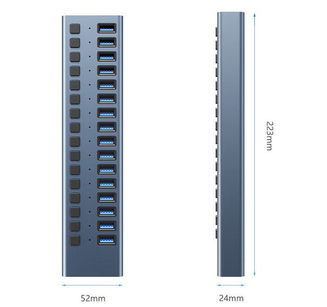 16 Ports Usb 3.0 Data Port - Yorkn Inc✅