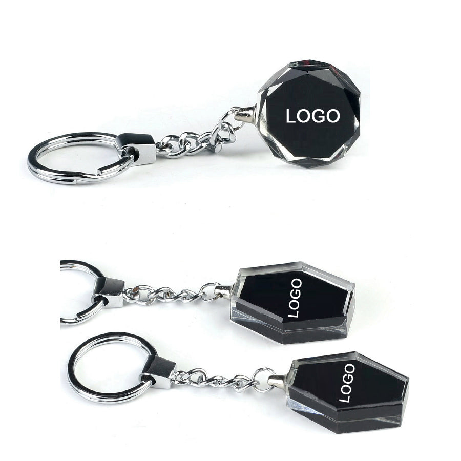 Porte-clés en cristal 