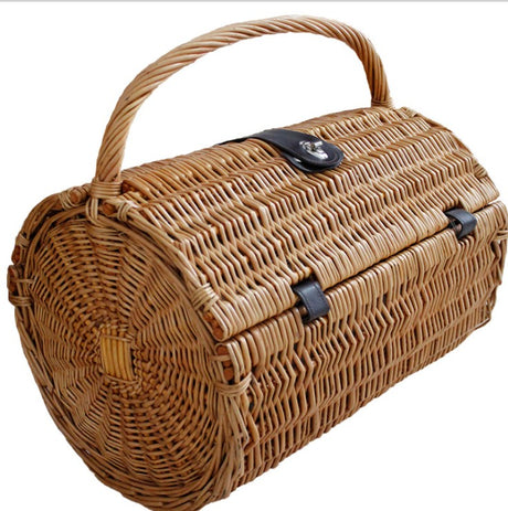 Wicker Picnic Basket - By Boat