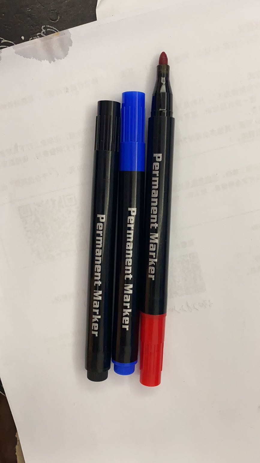 Marqueur permanent vert 