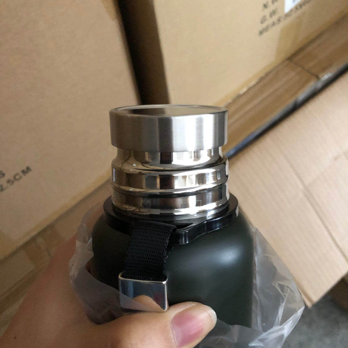 Bouteille isotherme en acier inoxydable - Par bateau 