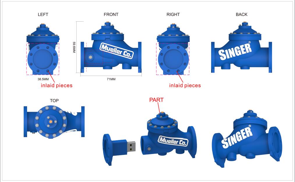 Clés USB en silicone 