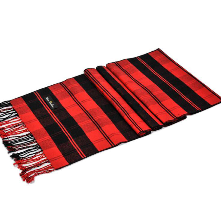 Écharpe en tricot tissé 