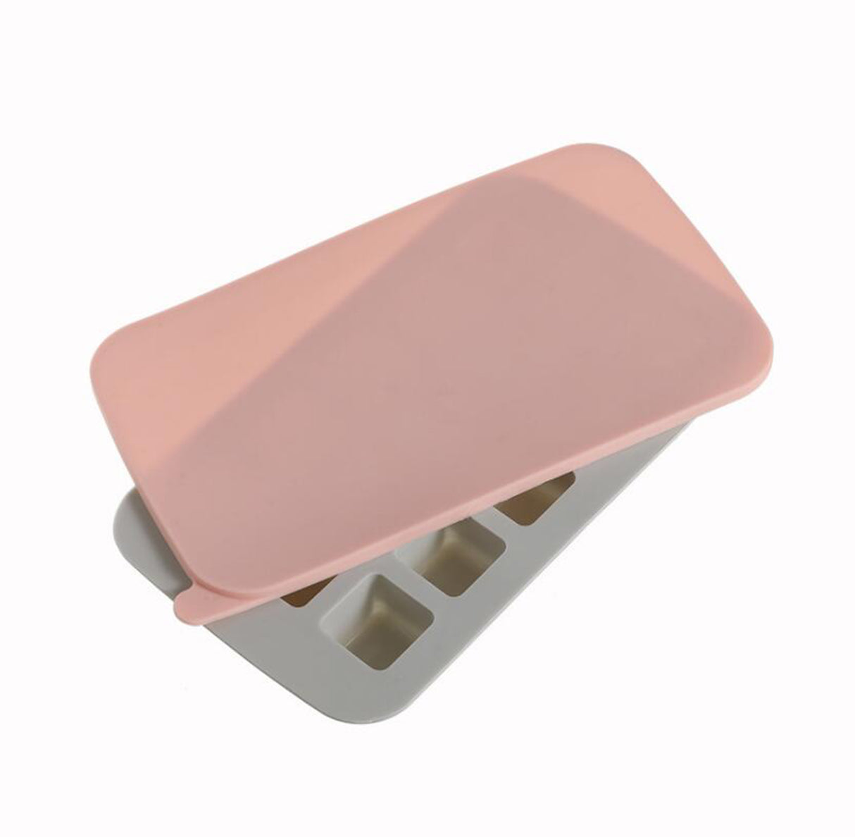 Bacs à glaçons avec couvercles 