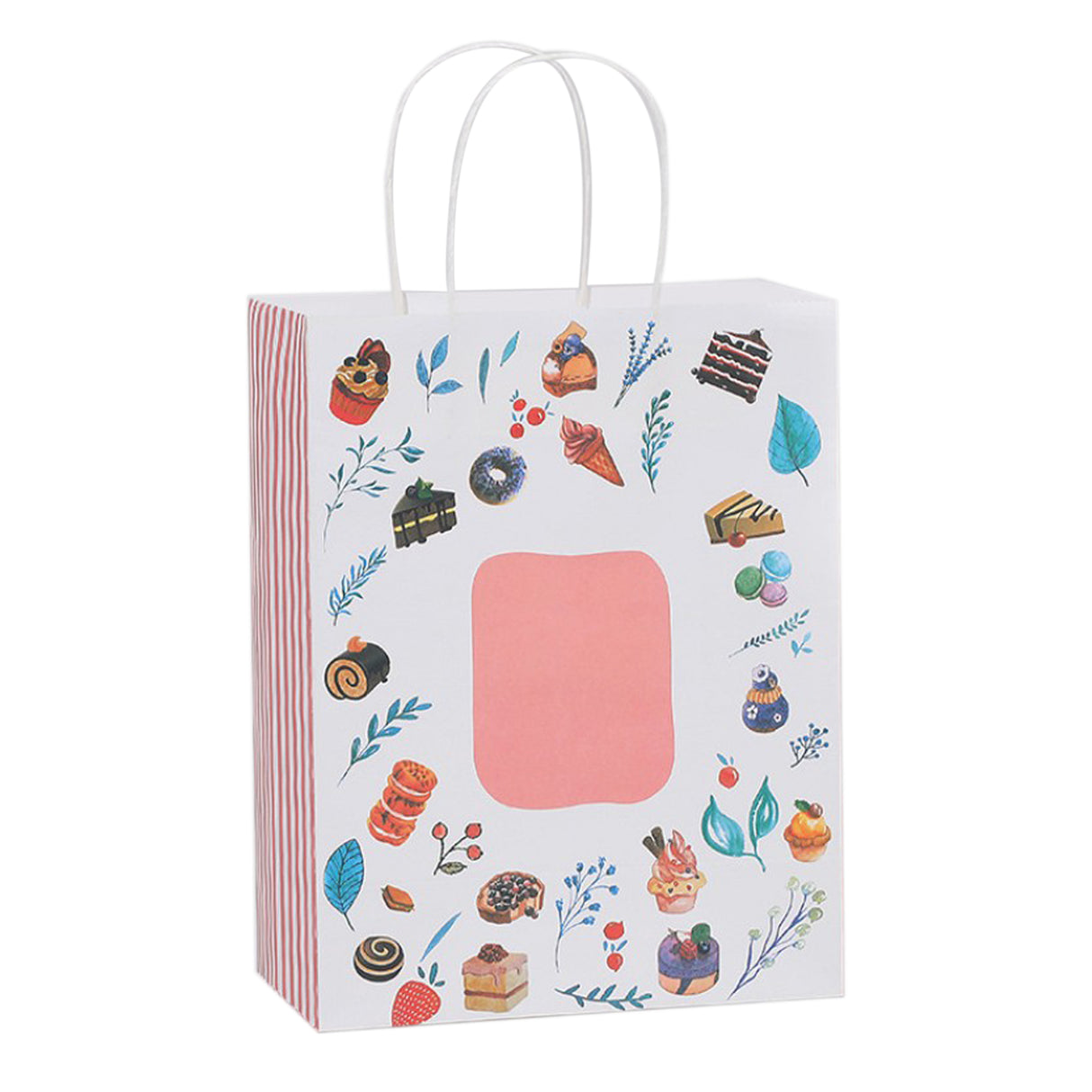 Sac en papier personnalisé en couleur 