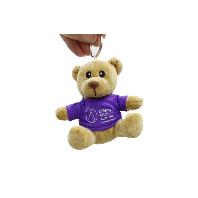 Porte-clés ours en peluche 