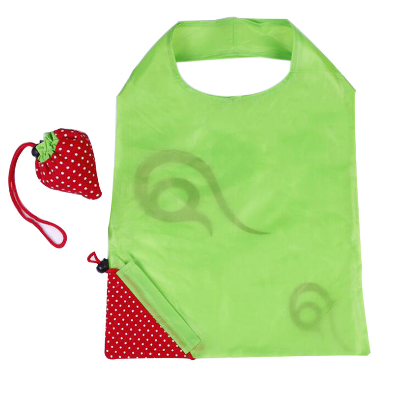 Sac de courses pliable à la fraise 